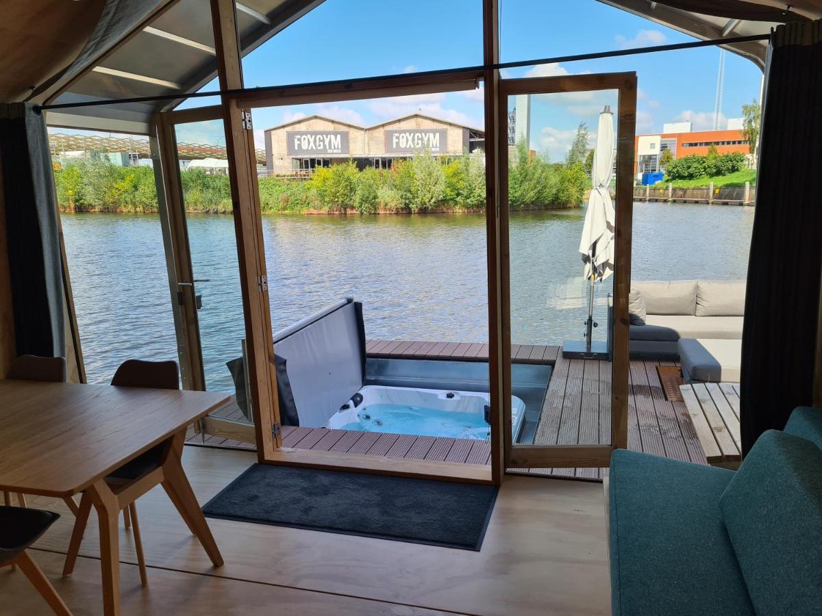Wikkelboats @ Tramkade Den Bosch Villa Orthen Bagian luar foto